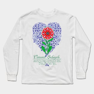 Osmanlı Şakayıklı Long Sleeve T-Shirt